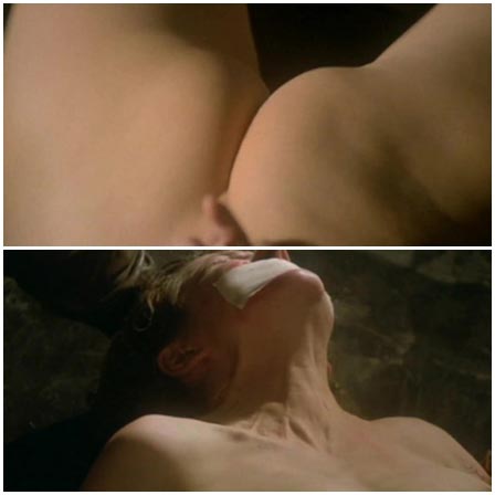 Ivana Monti, Rape scene in Contraband (1980).