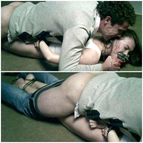 Stranger raped girl in bedroom.