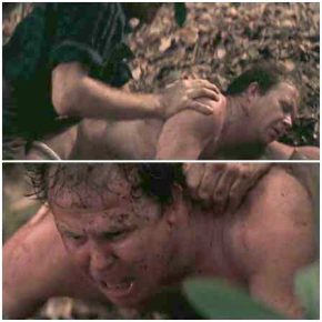 Raped a tourist on the riverbank.