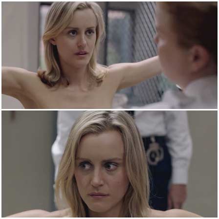Taylor Schilling, Orange Is the New Black (s01, strip search)