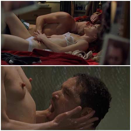 Naked Milla Jovovich, Aisha Tyler, Sarah Strange - .45 (2006) Nude Scenes