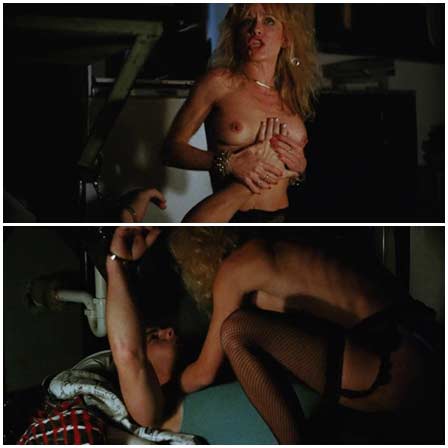 Naked Linnea Quigley @ Vice Academy (1988) Nude Scenes