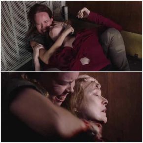 Death fetish scenes from mainstream movies #128 (cut throat, cut off head, dead woman)
