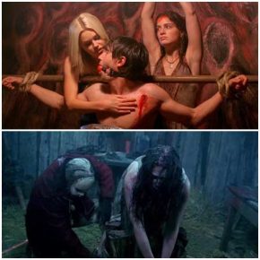 Death fetish scenes from mainstream movies #129 (cut throat, torture, bound)