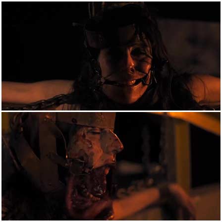 Death fetish scenes from mainstream movies #133 (bloody torture, torture, dead woman)