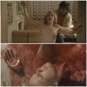 Death fetish scenes from mainstream movies #136 (cut off hand, dismembering alive, naked dead woman, dead woman)