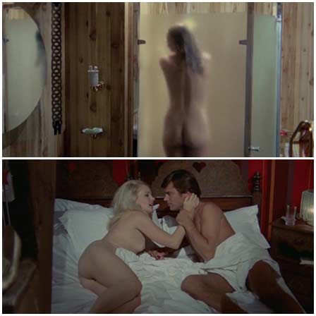 Naked Carroll Baker @ Paranoia (1970) Nude Scenes