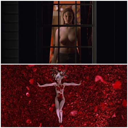 Naked Mena Suvari, Thora Birch @ American Beauty (1999) Nude Scenes