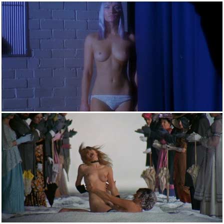 Naked Virginia Wetherell, Katya Wyeth @ A Clockwork Orange (1971) Nude Scenes