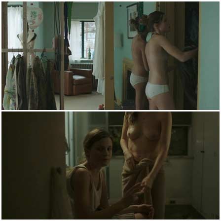 Naked Gitte Witt, Stephanie Ellis @ The Sleepwalker (2014) Nude Scenes