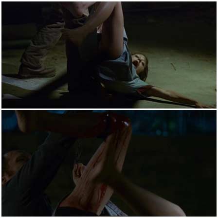 Death fetish scenes from mainstream movies #174 (hanging by legs, burned alive, hanging upside down)