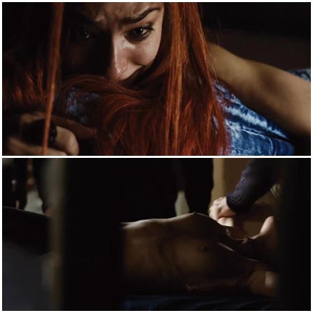 Saadet Aksoy rape scene from Venuto al mondo (2012)