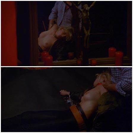 Death fetish scene #215 (strangled to death, strangulation, naked dead woman)