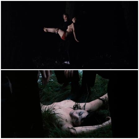 Death fetish scene #218 (suffocation, naked dead woman)
