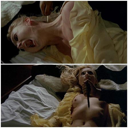 Death fetish scene #240 (naked dead woman, stabbed to death)