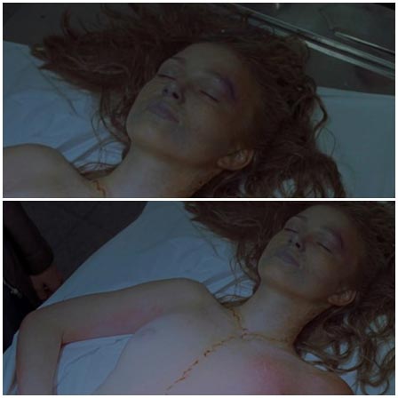 Death fetish scene #243 (morgue dead body, naked dead woman)