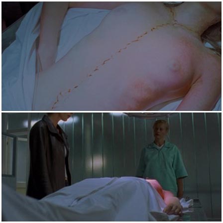 Death fetish scene #243 (morgue dead body, naked dead woman)