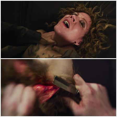 Death fetish scene #246 (strangle, scalped)