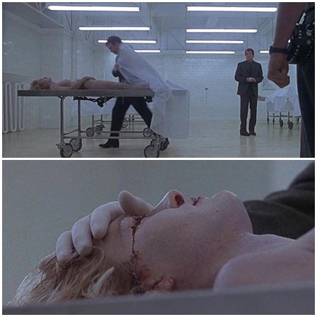 Death fetish scene #276 (naked dead woman, morgue dead body)