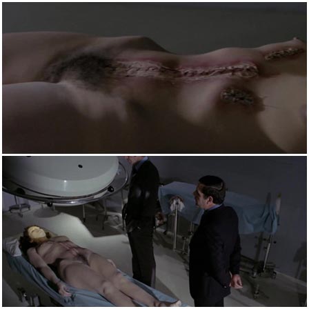 Death fetish scene #315 (naked dead woman, morgue dead body)