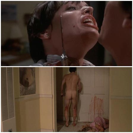 Death fetish scene #318 (naked dead woman, dead woman, stab)