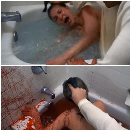 Death fetish scene #329 (drowning, cut throat, naked dead woman)