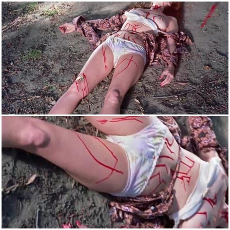 Death fetish scene #335 (dead woman)