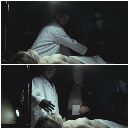 Death fetish scene #336 (naked dead woman, morgue dead body)