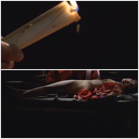 BDSM fetish scene #73 (wax torture)