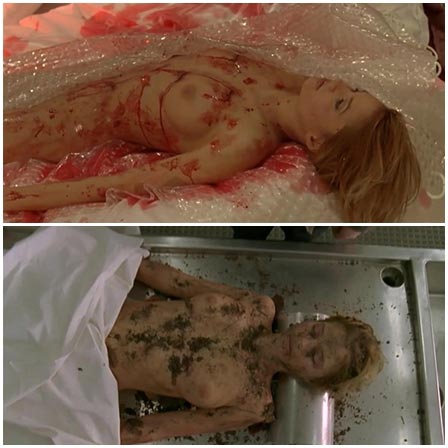 Death fetish scene #361 (naked dead woman, morgue dead body)