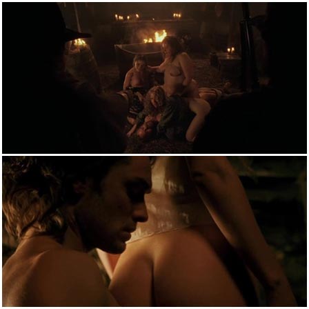 Naked Nicole Kidman, Melora Walters, Taryn Manning @ Cold Mountain (2003) Nude Scenes