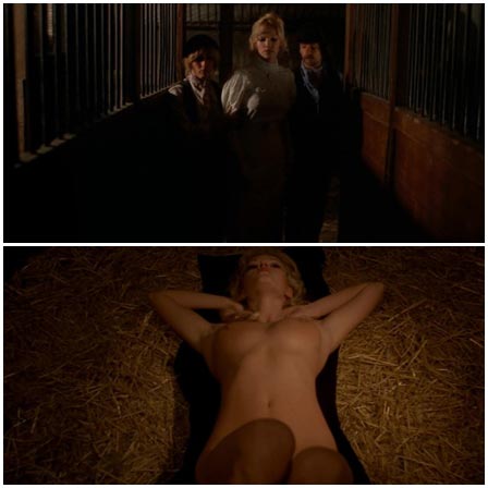 Rape of a lady in the stable