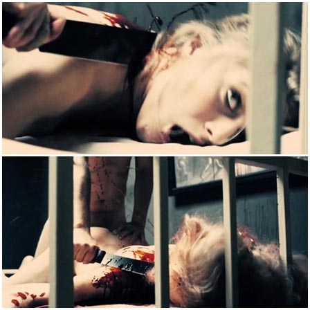 Death fetish scene #396 (head cut off, naked dead woman)