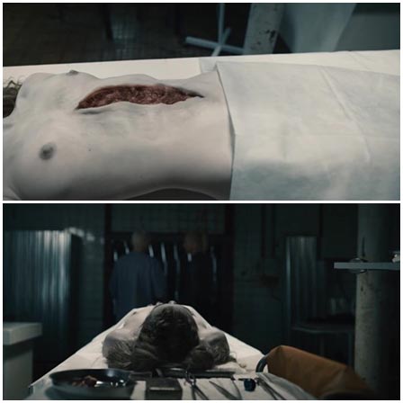 Death fetish scene #402 (naked dead woman, morgue dead body, dead woman autopsy)