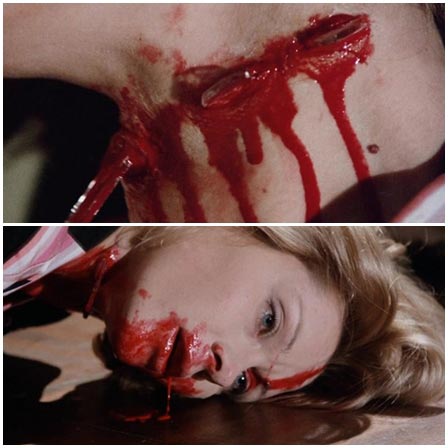 Death fetish scene #407 (stabbed, dead woman)