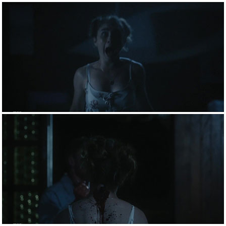 Death fetish scene #416 (impale, dead woman)
