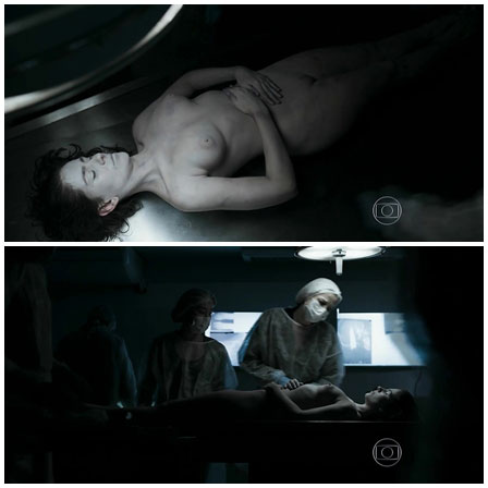 Death fetish scene #420 (naked dead woman, morgue dead body)