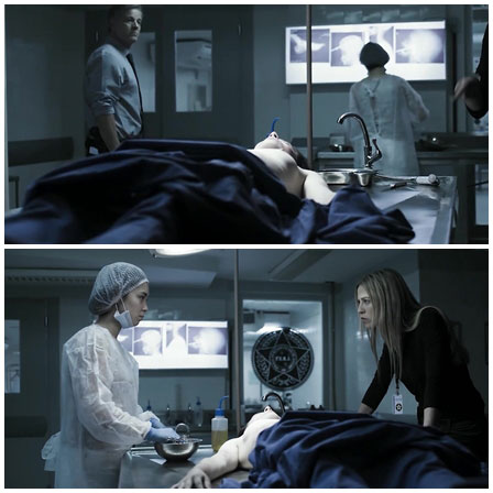 Death fetish scene #433 (naked dead woman, morgue dead body)