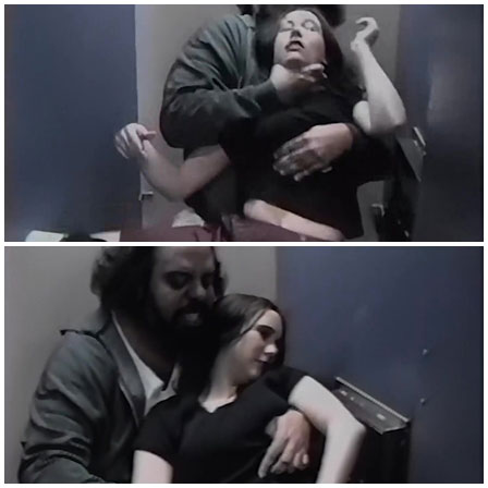 Death fetish scene #659 (strangled, dead woman)