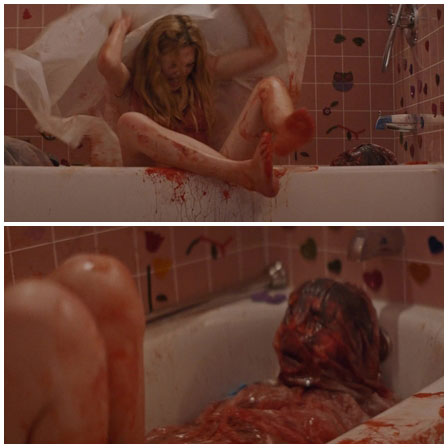 Death fetish scene #672 (strangled, dead body, blood)