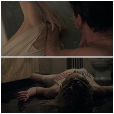 Death fetish scene #700 (drowning, dead woman)