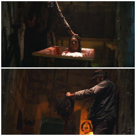 Death fetish scene #703 (head cut off, dead woman)