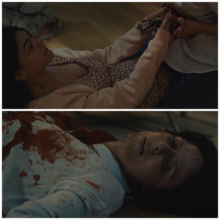 Death fetish scene #705 (stabbed, strangling)