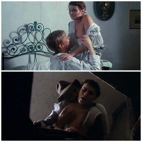 Busty maid harassed by son & father