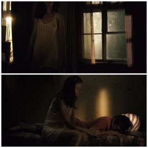 Passionate night with half-sibling