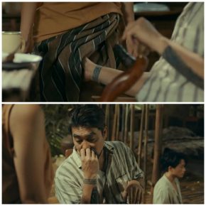 Old man tests the pussy of a purchased young woman