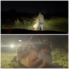 Taxi driver raped a black passenger in a deserted wasteland