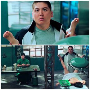 Fat man caught being raped