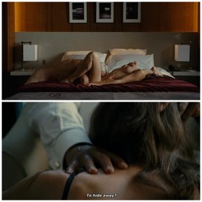 A young girl sells herself for money to old men