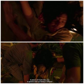 Thief girl decided to rape for stealing